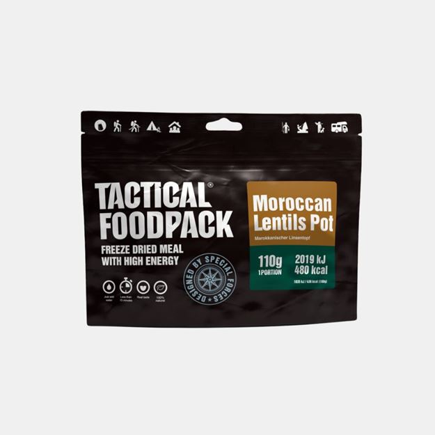 Picture of TACTICAL FOODPACK - MOROCCAN LENTILS POT 110G